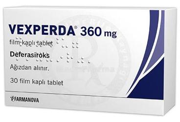 VEXPERDA 360 mg film kaplı tablet (30 tablet) kutu görseli