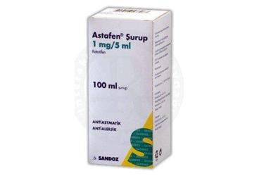 ASTAFEN 5 ml 1 mg 100 ml şurup kutu görseli