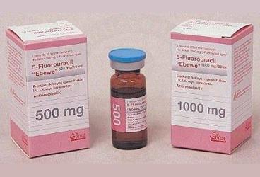 5-FLUOROURACIL 1000 mg/20 ml enj. çöz. için flakon kutu görseli