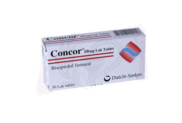 CONCOR 10 mg 30 lak tablet {Daiichi} kutu görseli
