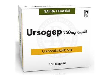 URSOGEP 250 mg kapsül (50 kapsül) kutu görseli
