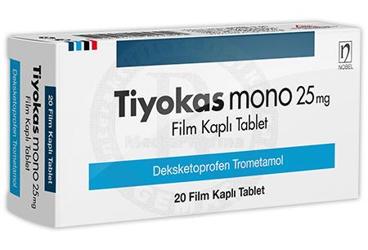 DEKSALGIN 25 mg 20 film kaplı tablet kutu görseli