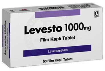 LEVESTO 1000 mg 50 film tablet kutu görseli