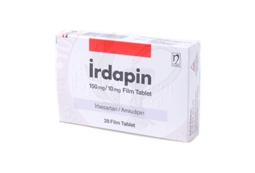 IRDAPIN 150 mg/10 mg 28 film tablet kutu görseli