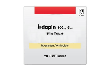 IRDAPIN 300 mg/5 mg 28 film tablet kutu görseli
