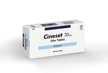 CINESET 30 mg 28 film tablet kutu görseli