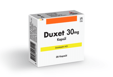 DUXET 30 mg 28 kapsül kutu görseli