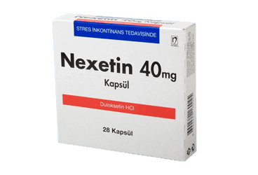 NEXETIN 40 mg 28 kapsül kutu görseli