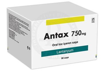 ANTAX 750 mg oral toz içeren 90 saşe kutu görseli