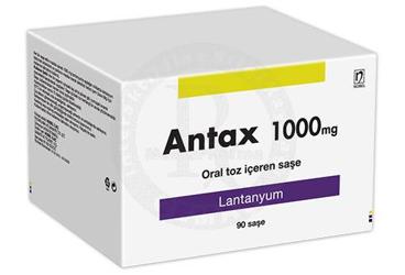 ANTAX 1000 mg oral toz içeren 90 saşe kutu görseli