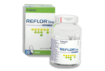 REFLOR 250 mg 20 kapsül kutu görseli