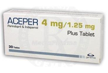 ACEPER PLUS 4 mg/1.25 mg 30 tablet kutu görseli