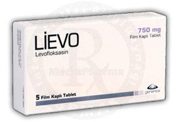 LIEVO 750 mg 5 film tablet kutu görseli