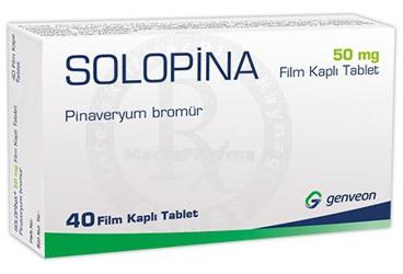 SOLOPINA 50 mg film kaplı tablet (40 tablet) kutu görseli