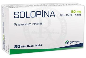 SOLOPINA 50 mg film kaplı tablet (80 tablet) kutu görseli