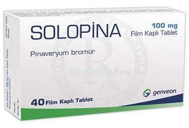 SOLOPINA 100 mg film kaplı tablet (40 tablet) kutu görseli