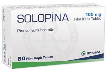 SOLOPINA 100 mg film kaplı tablet (80 tablet) kutu görseli