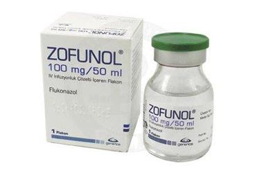ZOFUNOL 100 mg/50 ml IV inf. çöz. içeren flakon kutu görseli