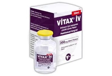 VITAX 300 mg/50 ml IV infüzyon için steril konsantre çözelti içeren 1 flakon kutu görseli