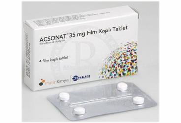 ACSONAT 35 mg 4 film tablet kutu görseli