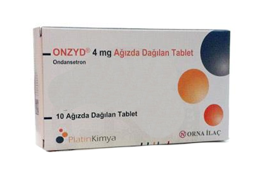 ONZYD 4 mg ağızda dağılan 10 tablet {8699369070049} kutu görseli