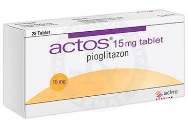ACTOS 15 mg 28 tablet {Takeda} { 8699425010019 } kutu görseli