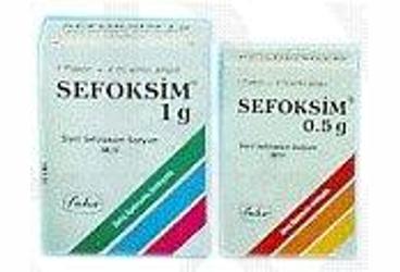 SEFOKSIM 500 mg IV/ IM 1 flakon kutu görseli