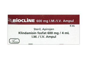 BIOCLINE 600 mg 1 ampül kutu görseli