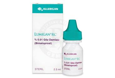 LUMIGAN RC %0.01 2.5 ml göz damlası kutu görseli