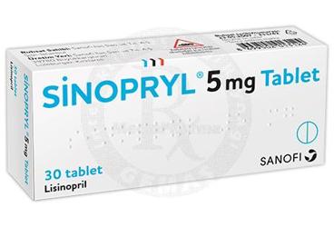 SINOPRYL 5 mg 30 tablet kutu görseli