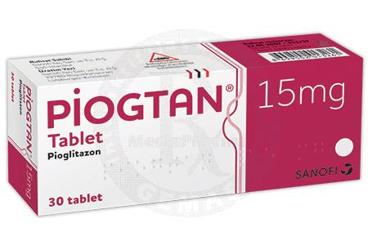 PIOGTAN 15 mg 30 tablet kutu görseli