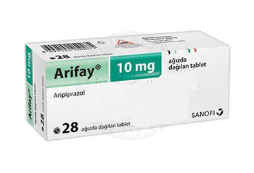 ARIFAY 10 mg 28 ağızda dağılan tablet kutu görseli