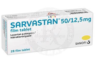 SARVASTAN 50/12.5 mg 28 film tablet kutu görseli