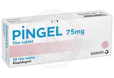 PINGEL 75 mg 28 film tablet kutu görseli