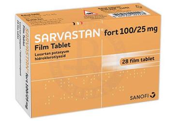 SARVASTAN FORT 100/25 mg 28 film tablet kutu görseli
