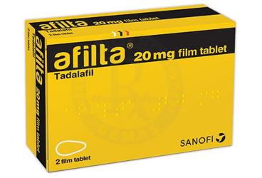 AFILTA 20 mg 2 film tablet kutu görseli