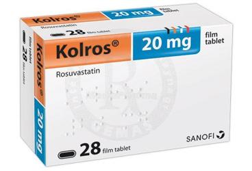 KOLROS 20 mg 28 film kaplı tablet kutu görseli