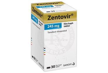 ZENTOVIR 245 mg 30 film tablet kutu görseli