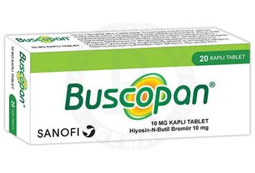 BUSCOPAN 10 mg 20 draje {Zentiva} kutu görseli