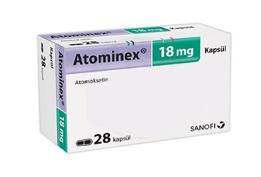 ATOMINEX 18 mg 28 kapsül kutu görseli