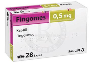 FINGOMES 0.5 mg 28 kapsül kutu görseli