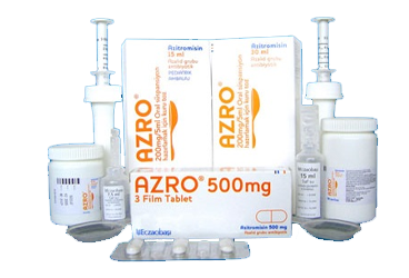 AZRO 5 ml 200 mg 15 ml süspansiyon kutu görseli