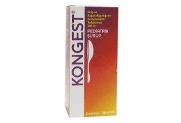 KONGEST pediatrik 100 ml şurup kutu görseli
