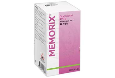 MEMORIX 10 mg/G 100 gr oral çözelti kutu görseli