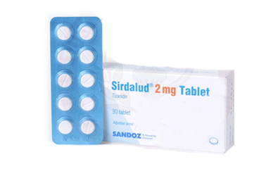 SIRDALUD 2 mg 30 tablet kutu görseli
