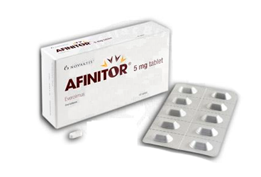 AFINITOR 5 mg 30 tablet kutu görseli