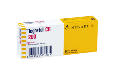 TEGRETOL CR 200 mg 20 tablet kutu görseli