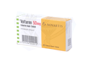VOLTAREN 50 mg 20 tablet kutu görseli