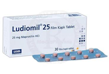 LUDIOMIL 25 mg 30 tablet {Novartis} kutu görseli