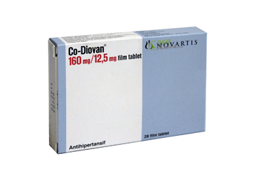 CO-DIOVAN 160/12.5 mg 28 film tablet kutu görseli